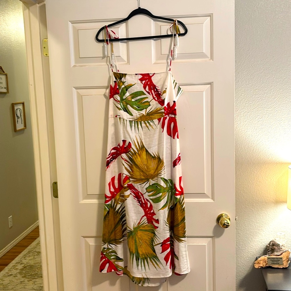 House of Harlow 1960 tropical cocktail dress